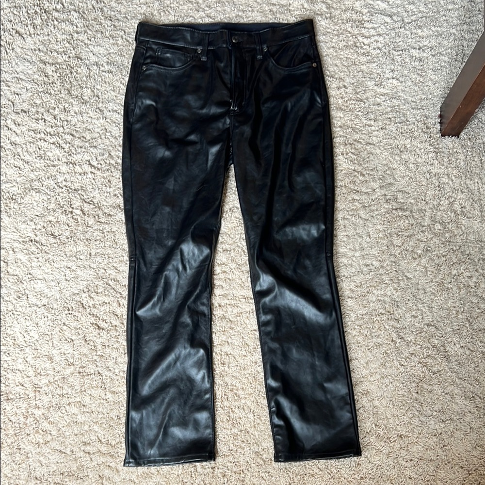 GAP Black Straight Leg Jeans